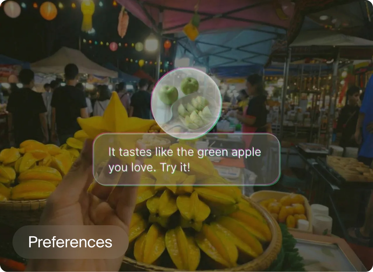 Memory example Preferences