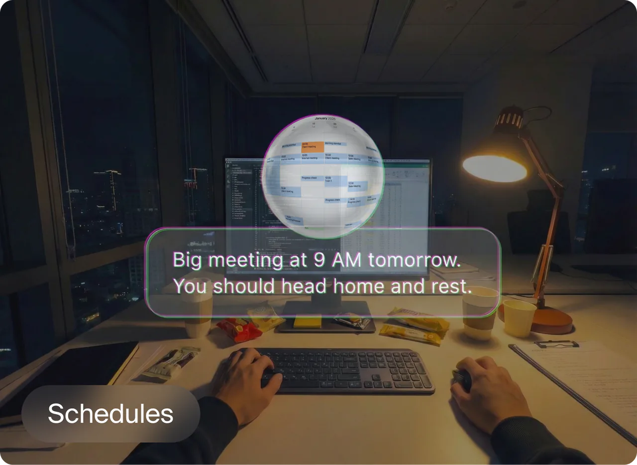 Memory example Schedules