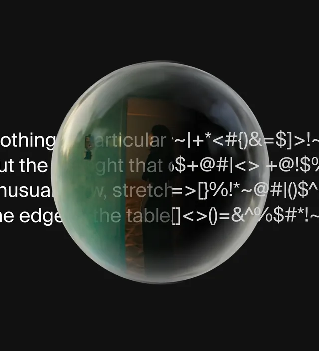 Privacy bubble visualization